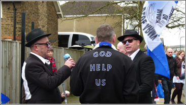 the priest 
and the blues bros